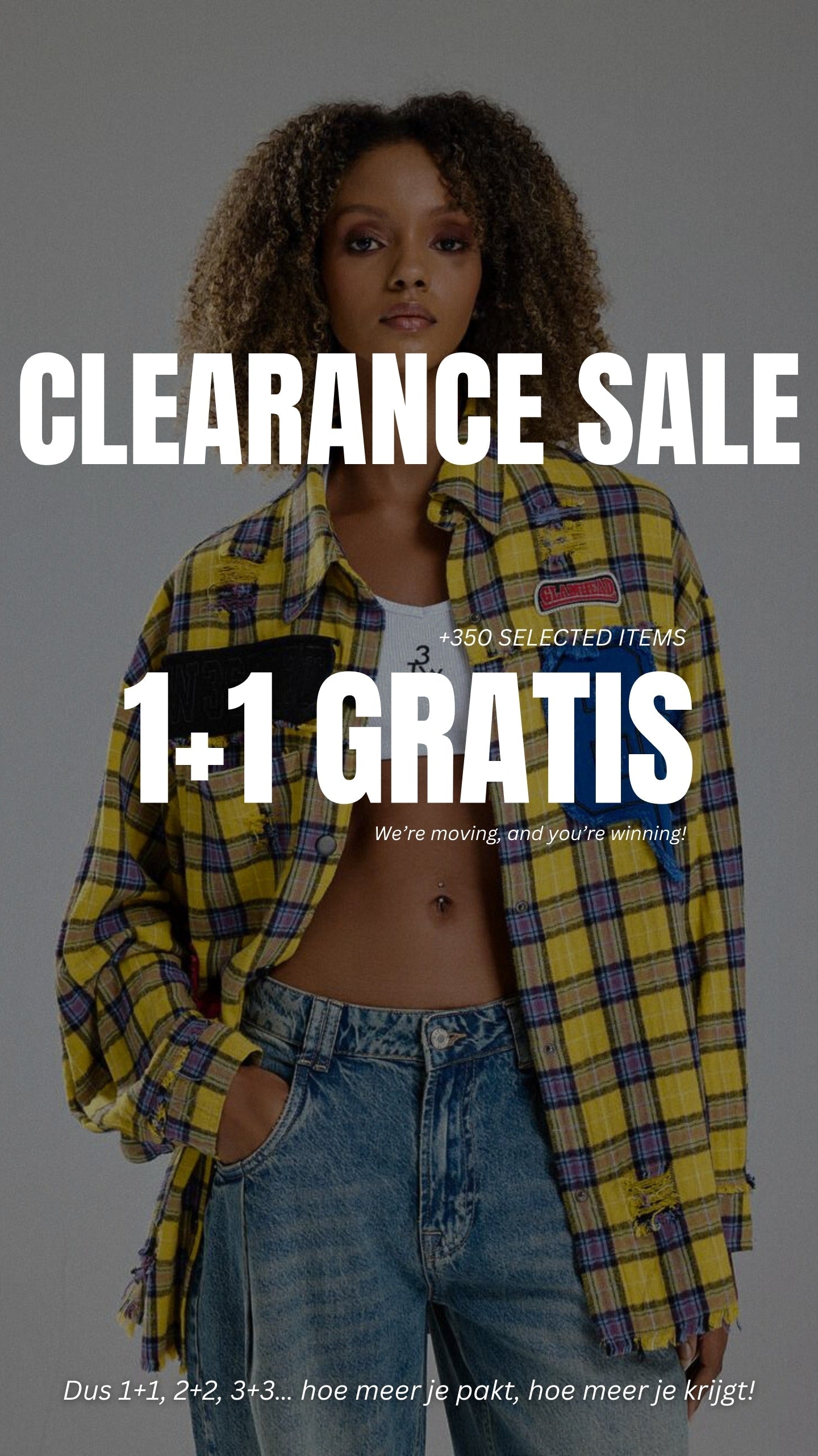 CLEARANCE SALE - 1+1 GRATIS