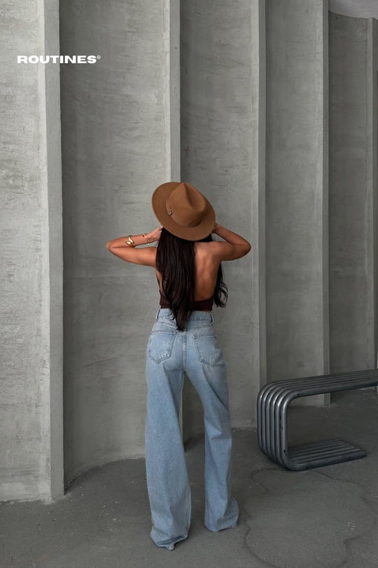 Routines Fringe Straight Leg Jeans 1227 Jeans Routines Fashion