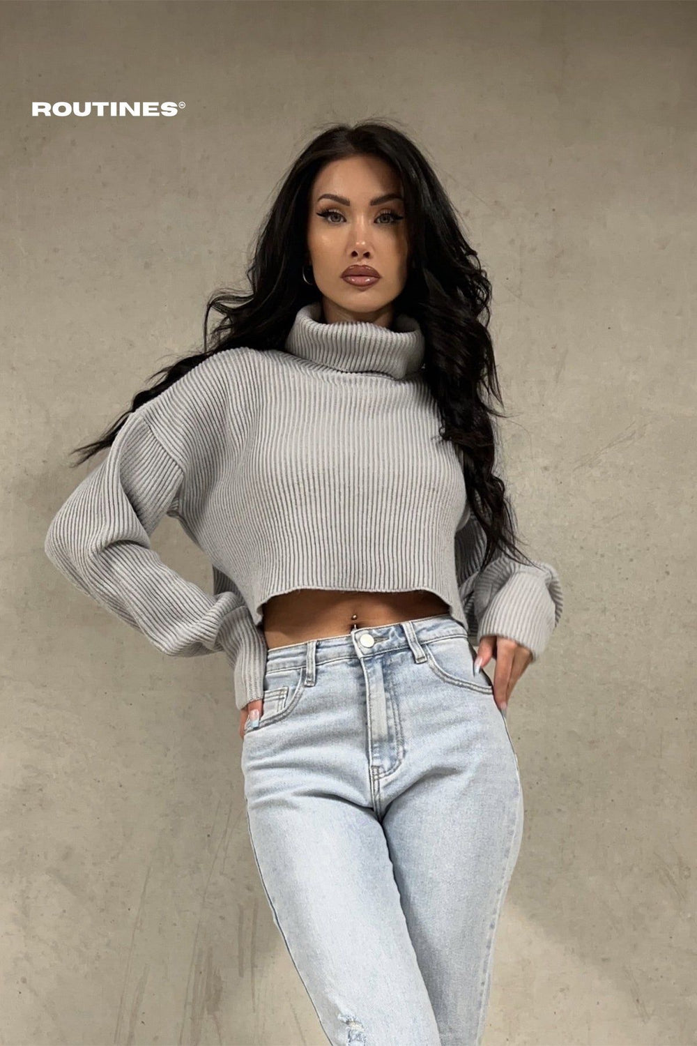 Jessica Stretch Straight Leg Jeans Jeans Routines Fashion   
