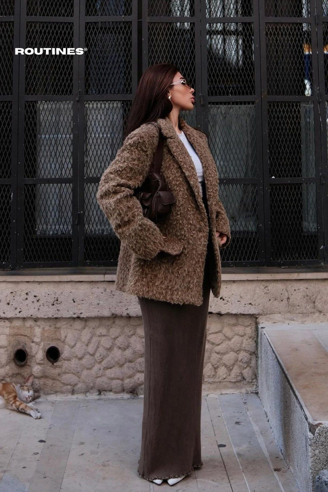 Routines Fluffy Oversized Blazer 2024109 Blazer Routines Fashion   