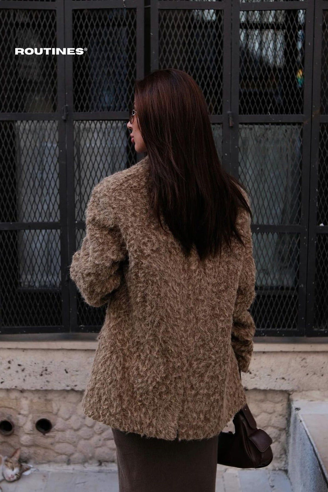 Routines Fluffy Oversized Blazer 2024109 Blazer Routines Fashion   