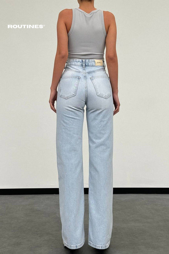 Routines Lined Straight Leg Jeans 1259 Jeans Routines Fashion   