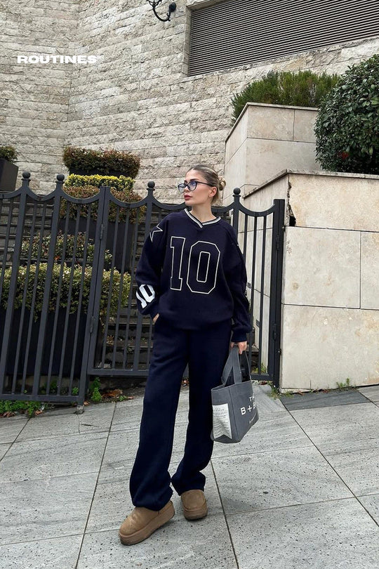 Routines Tenstar Tracksuit - Dark Blue 4767 Set Routines Fashion