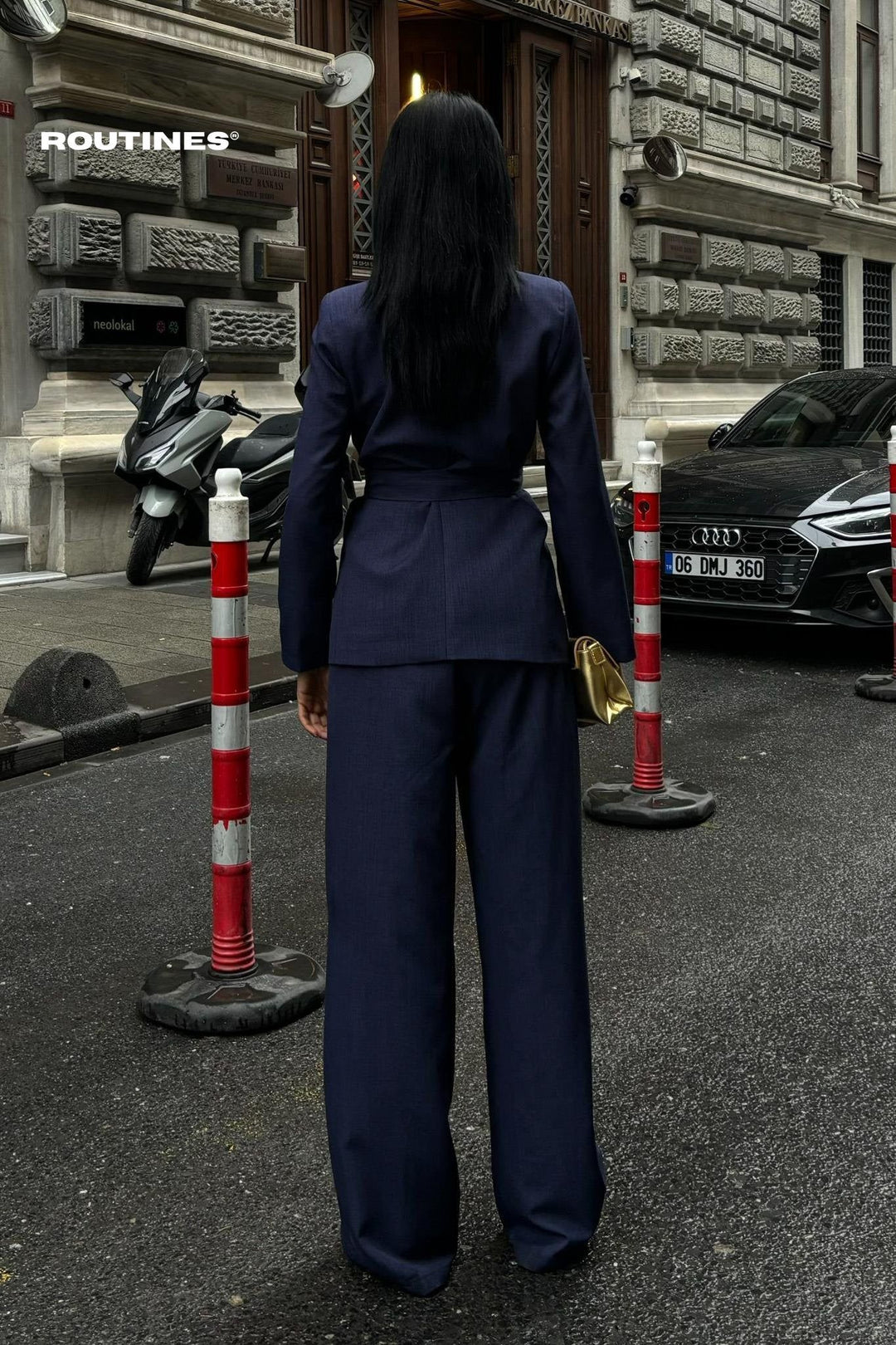 Routines Two Piece Suit - Denim Blue 10022 Set Routines Fashion