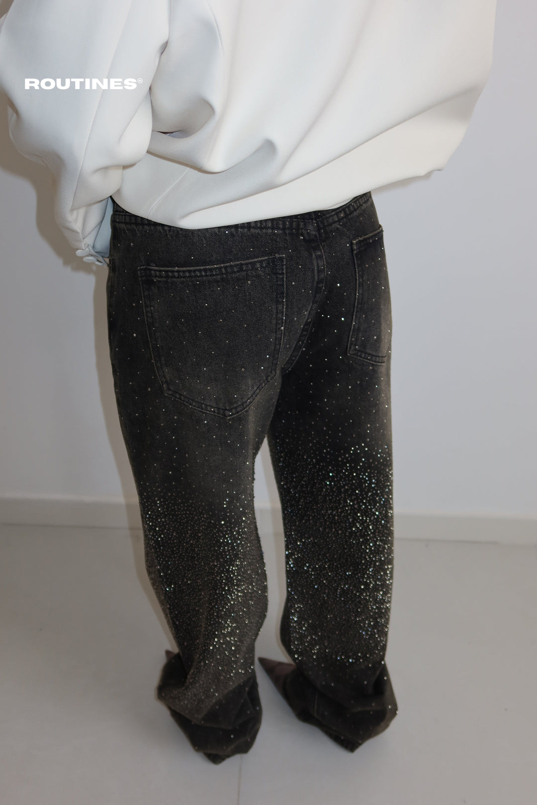 Routines Vintage Diamonds Straight Leg Jeans 3279 Jeans Routines Fashion