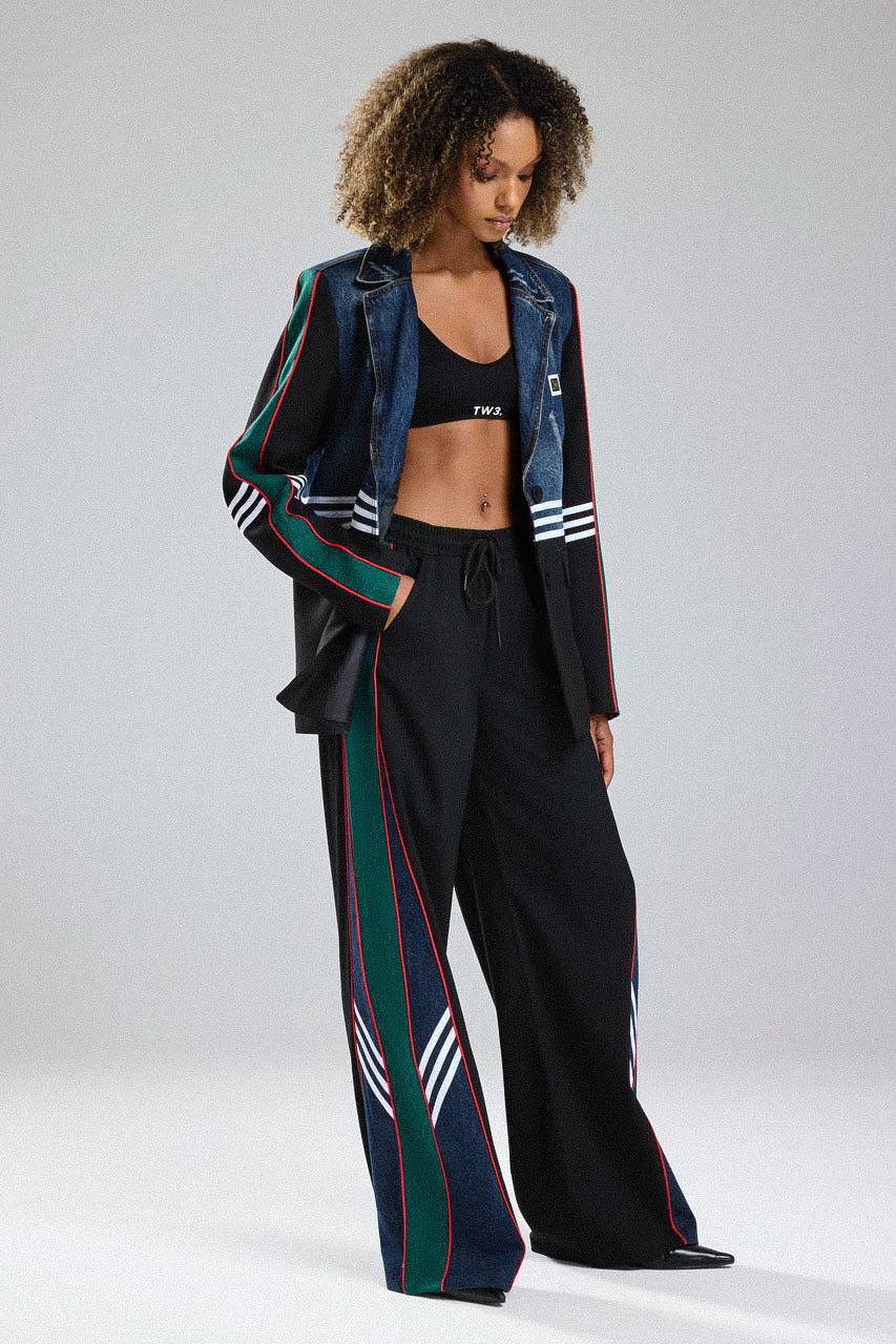Routines Blazer Two Piece Denim Set - Black 1693