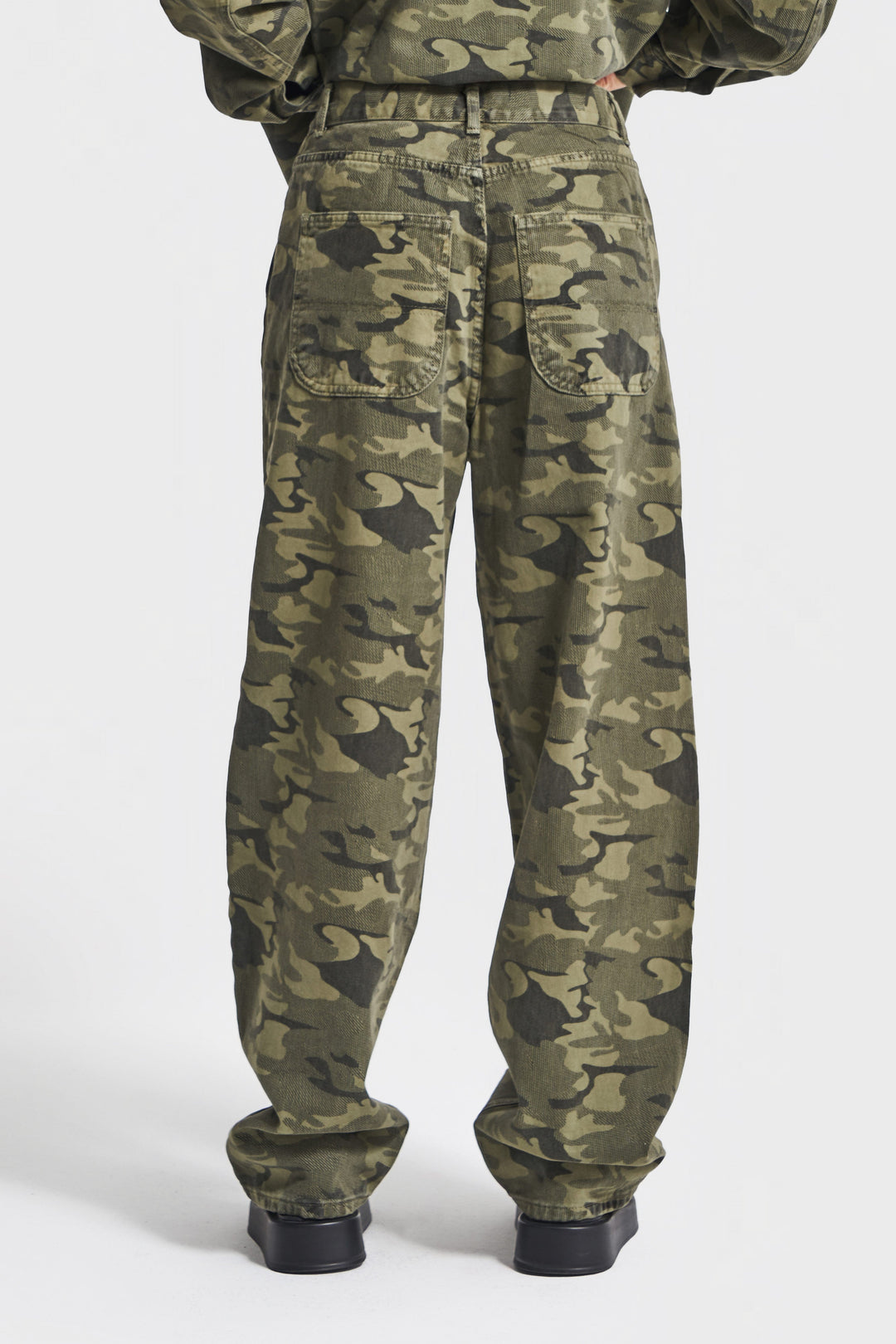 Routines Camouflage Baggy Skater Jeans 3472 Jeans Routines Fashion