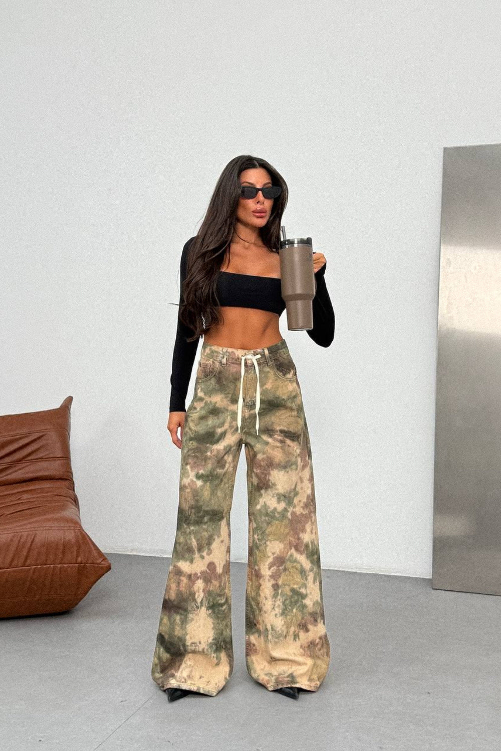 Routines Camouflage Baggy Jeans E57 Jeans Routines Fashion