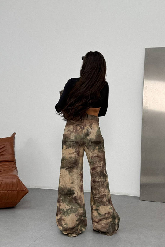 Routines Camouflage Baggy Jeans E57 Jeans Routines Fashion
