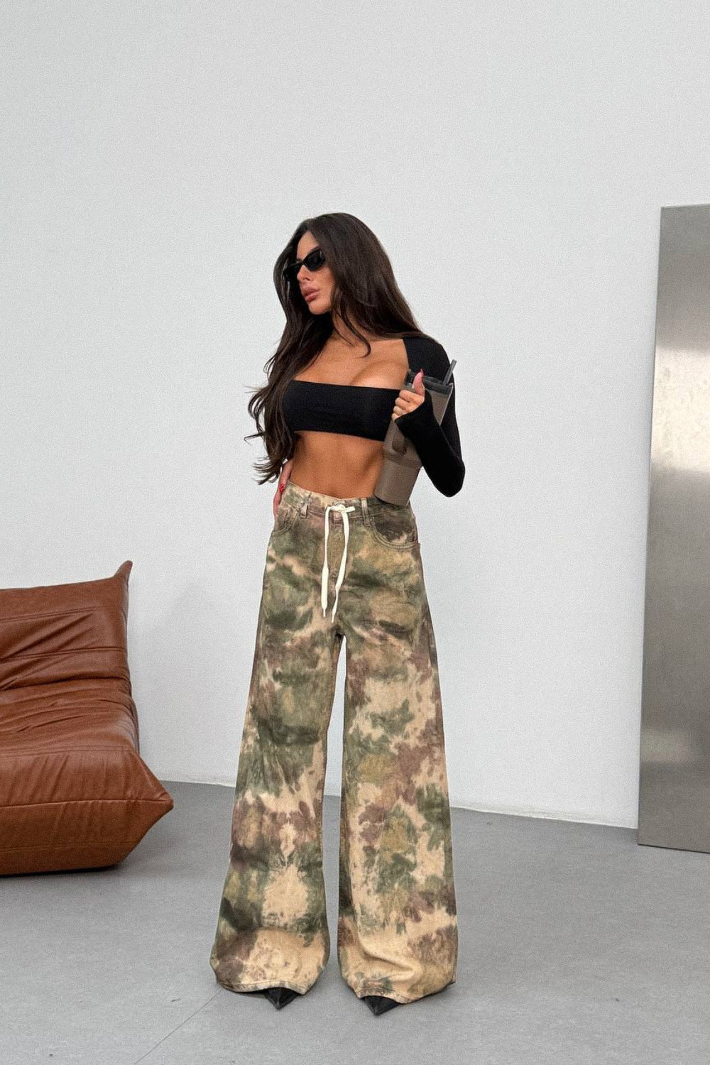 Routines Camouflage Baggy Jeans E57 Jeans Routines Fashion