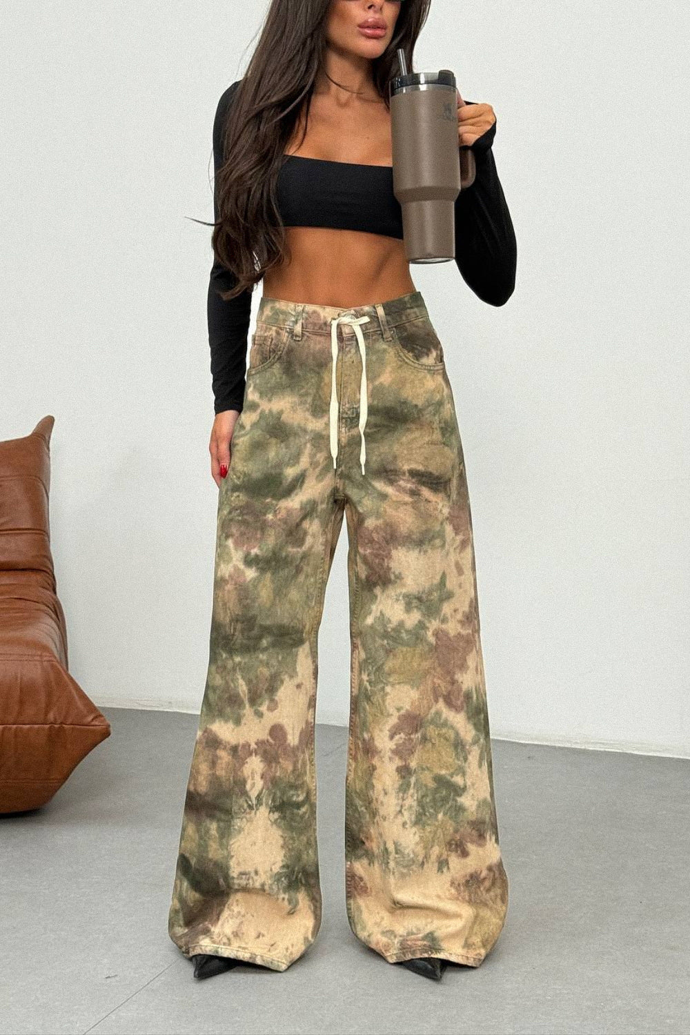 Routines Camouflage Baggy Jeans E57 Jeans Routines Fashion