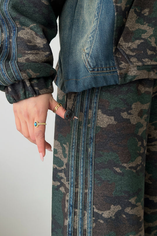 Routines Denim Striped Camouflage Tracksuit 1746