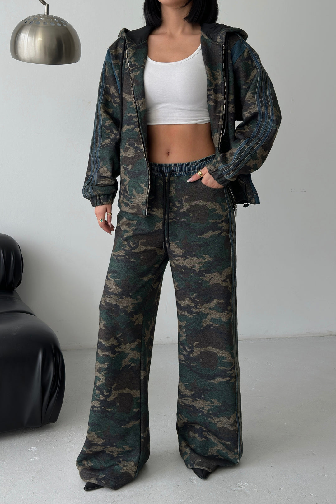 Routines Denim Striped Camouflage Tracksuit 1746