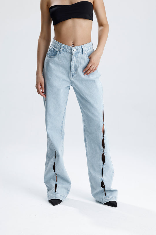 Routines Detaild Straight Leg Jeans 5198 Jeans Routines Fashion