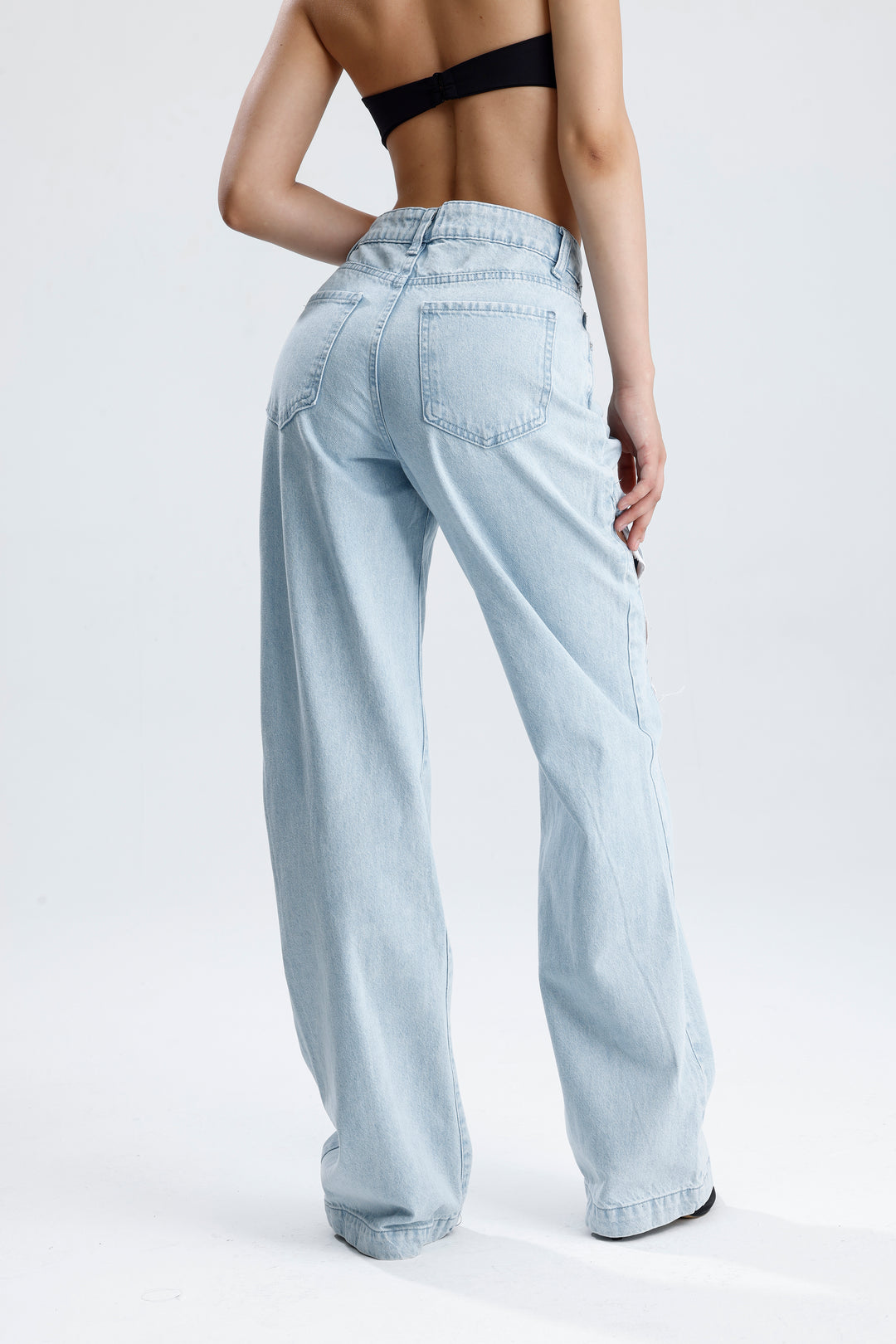Routines Detaild Straight Leg Jeans 5198 Jeans Routines Fashion