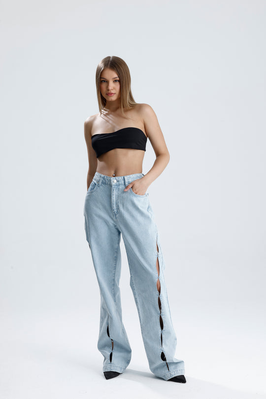 Routines Detaild Straight Leg Jeans 5198 Jeans Routines Fashion