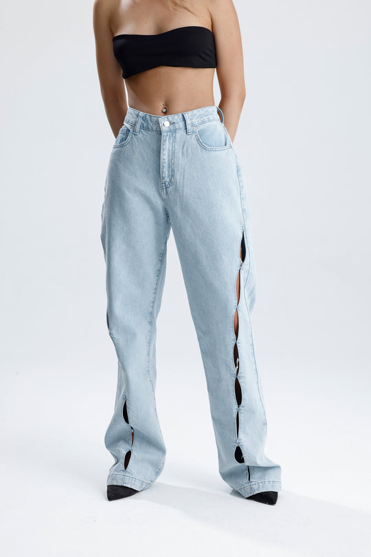Routines Detaild Straight Leg Jeans 5198 Jeans Routines Fashion