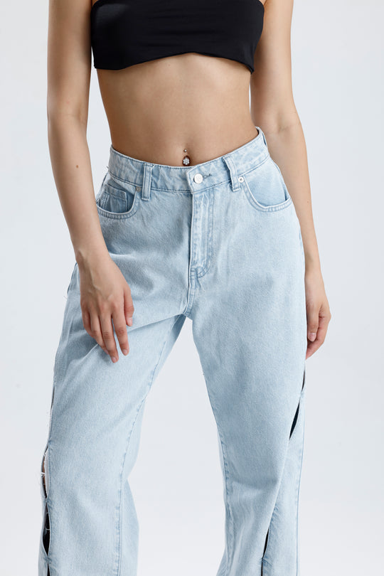 Routines Detaild Straight Leg Jeans 5198 Jeans Routines Fashion