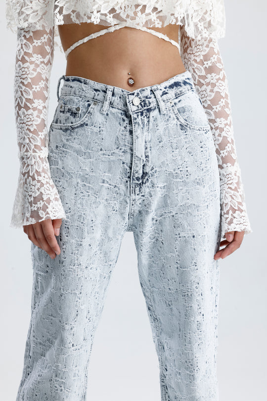 Routines Distressed Straight Leg Jeans 2574 Jeans Routines Fashion