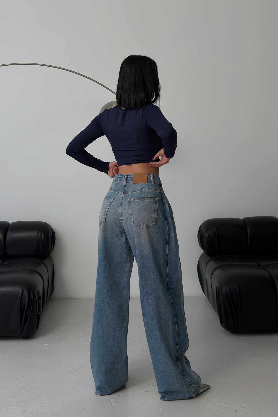 Routines Overlay Detail Jeans - Light Blue 3611 (PRE-ORDER) Jeans Routines Fashion