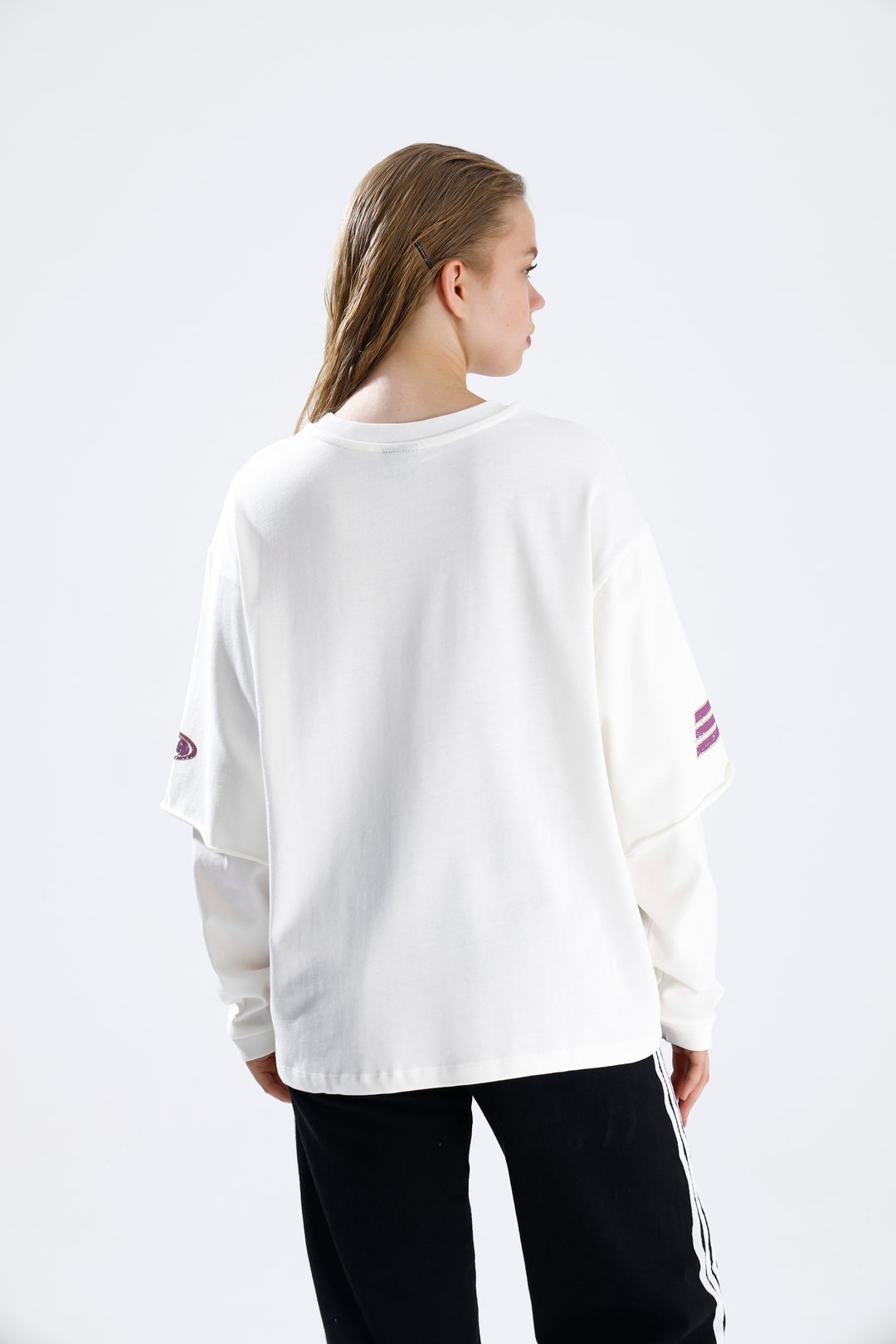 Routines Racer Longsleeves Shirt - White 1917 T-Shirt Routines Fashion