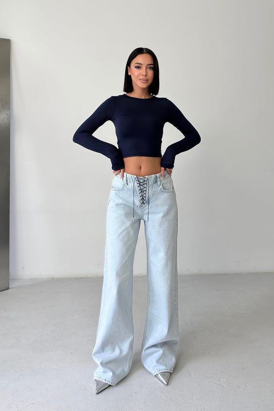 Routines Rope Detail Straight Jeans 1600