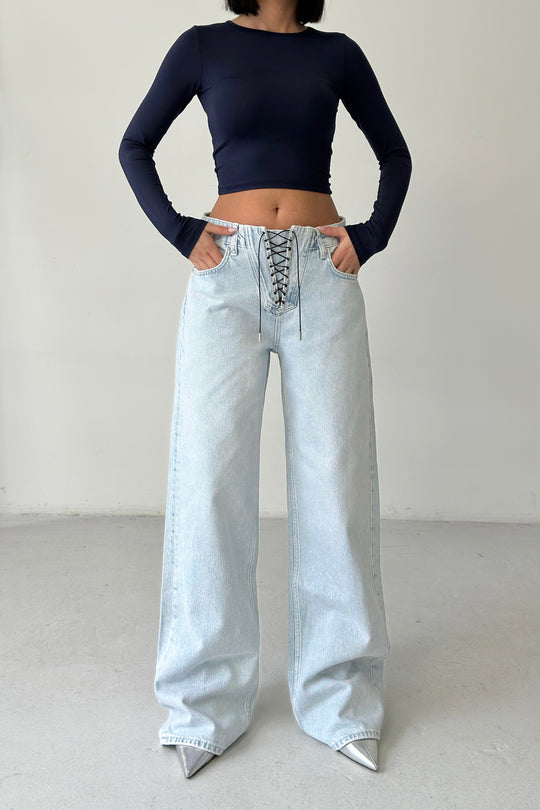 Routines Rope Detail Straight Jeans 1600