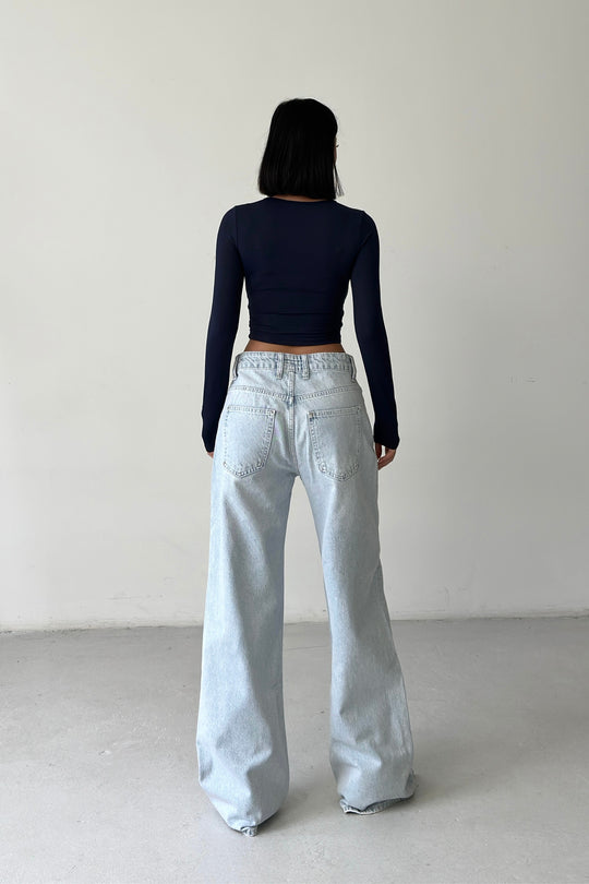 Routines Rope Detail Straight Jeans 1600