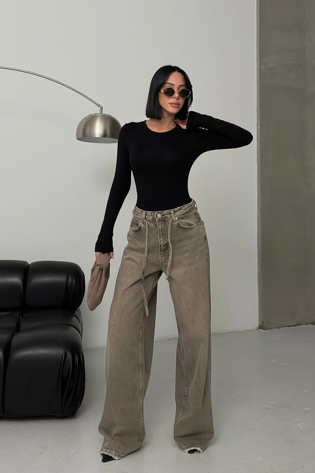 Routines Stretch Longsleeve Bodysuit - Black 388 Body Routines Fashion