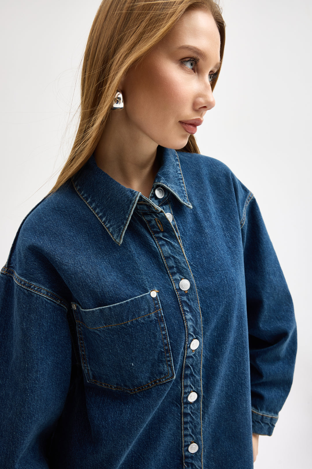 Routines Two Piece Denim Set - Blue - Tall 1444-1