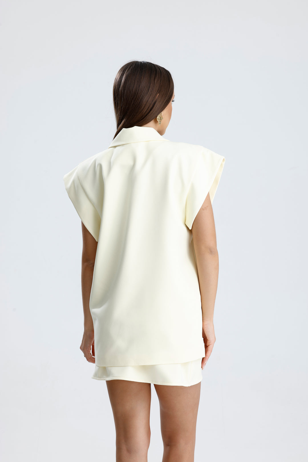 Routines Two Piece Gilet Set - Butter Yellow 905211 Set Routines Fashion