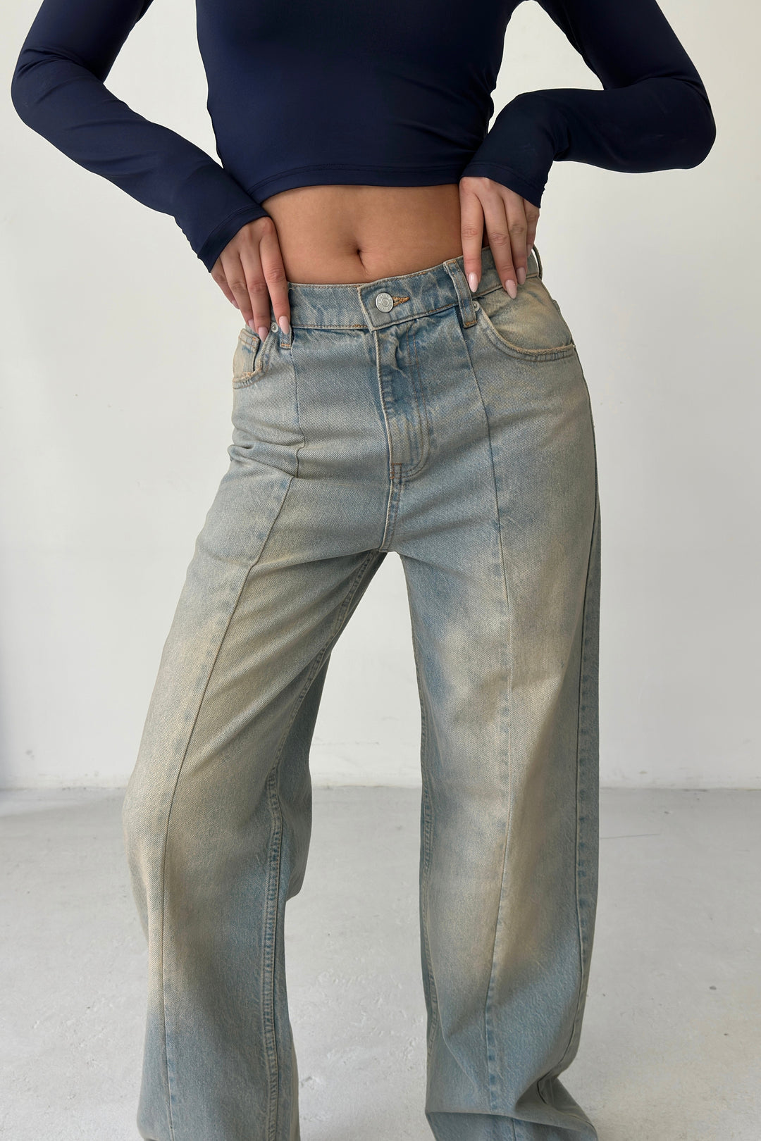 Routines Vintage Seam Detail Jeans 1222