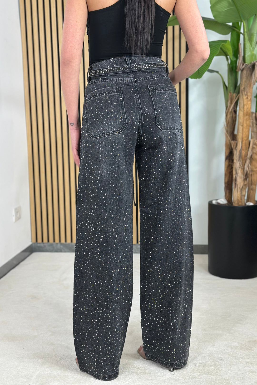 Routines Belted Diamonds Straight Leg Jeans 3301 Jeans Routines Fashion