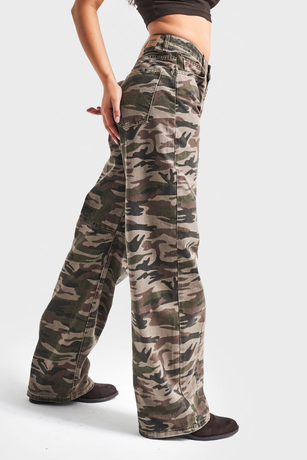 Routines Camouflage Baggy Jeans 4410 Jeans Routines Fashion