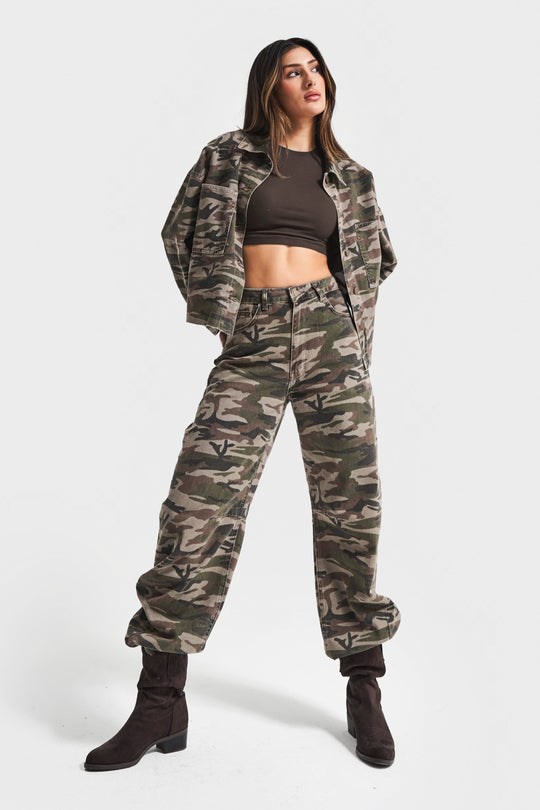 Routines Camouflage Baggy Jeans 4410 Jeans Routines Fashion