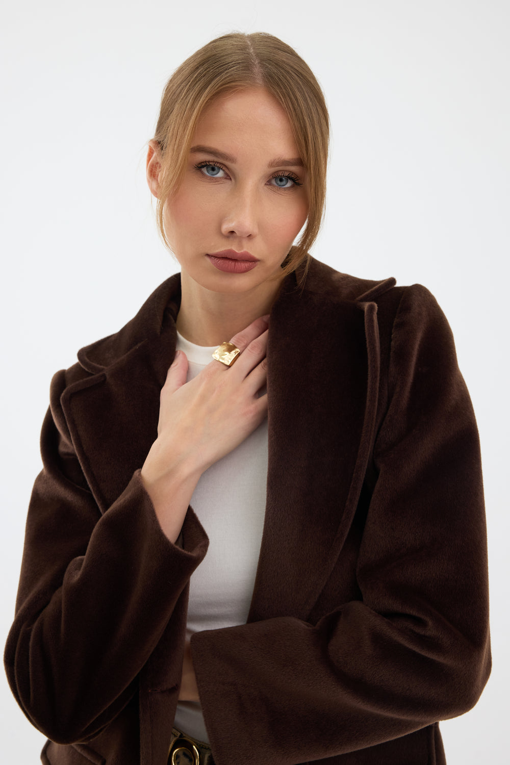 Routines Furry Blazer - Brown 9777