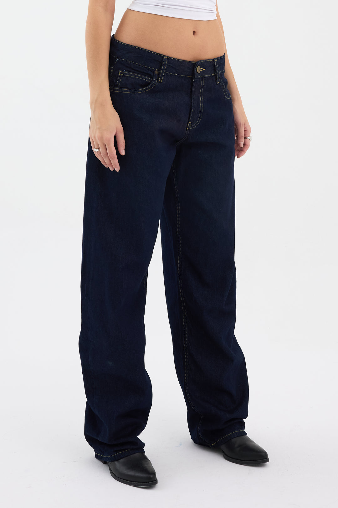 Routines Mid-waist Baggy Jeans 5510