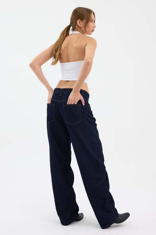 Routines Mid-waist Baggy Jeans 5510