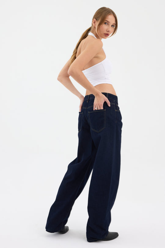 Routines Mid-waist Baggy Jeans 5510
