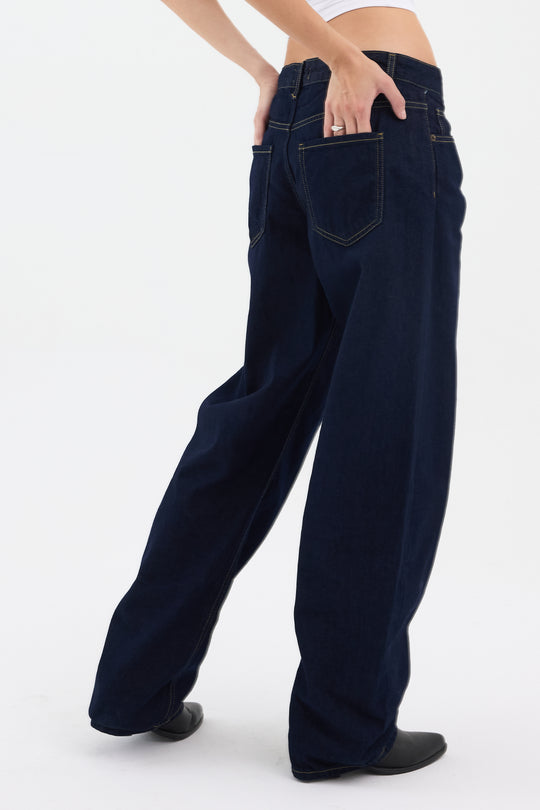 Routines Mid-waist Baggy Jeans 5510