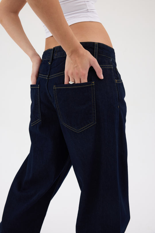 Routines Mid-waist Baggy Jeans 5510