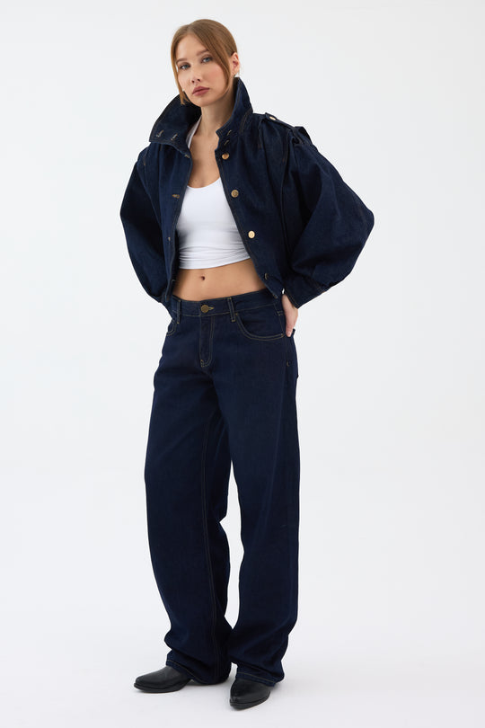 Routines Mid-waist Baggy Jeans 5510