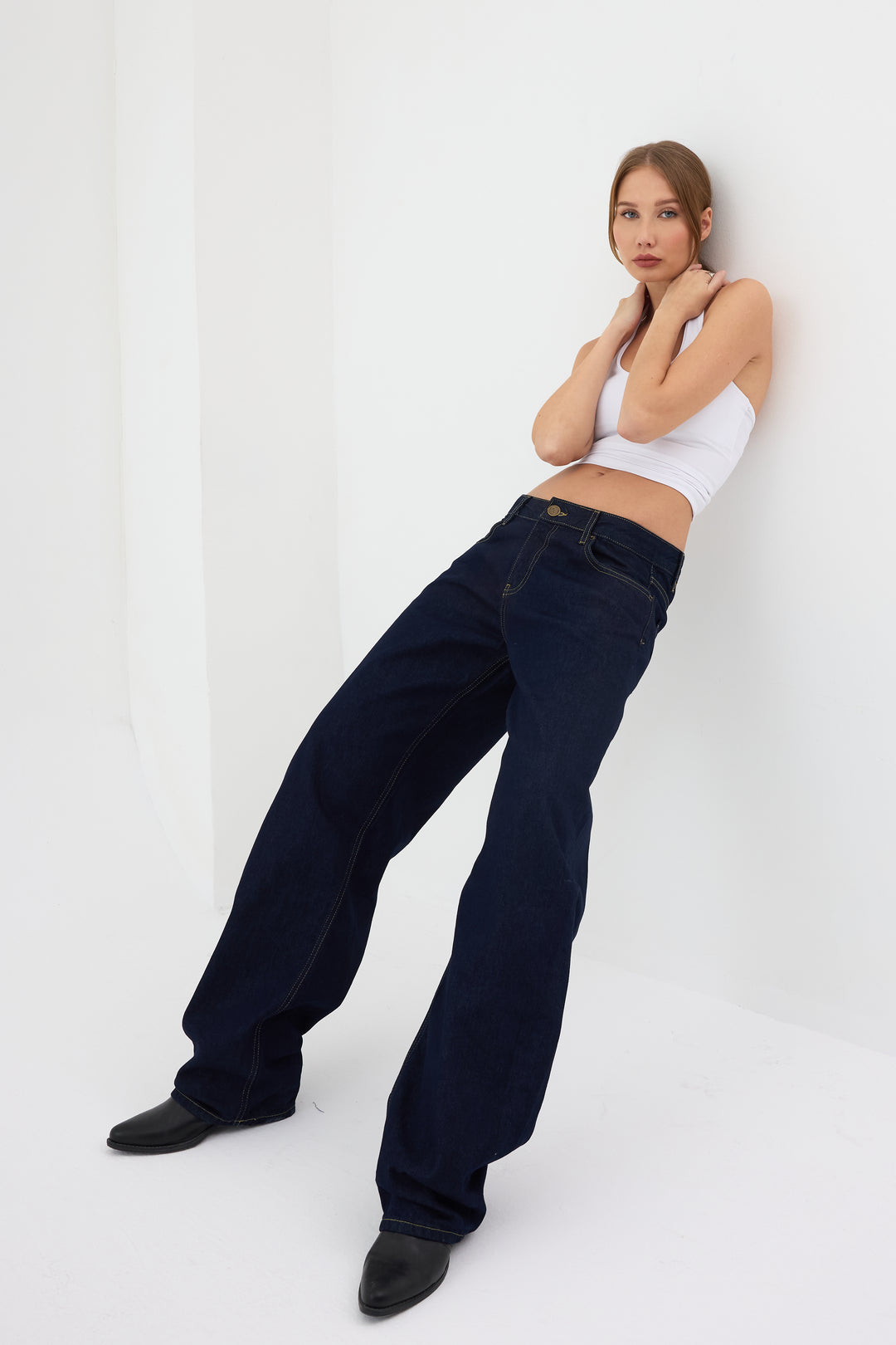 Routines Mid-waist Baggy Jeans 5510