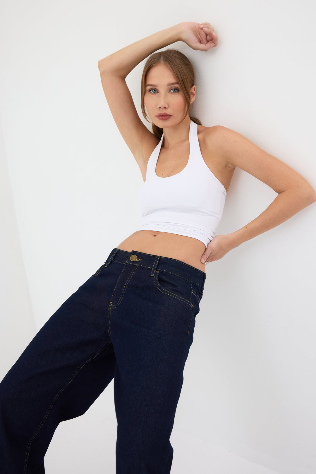 Routines Mid-waist Baggy Jeans 5510