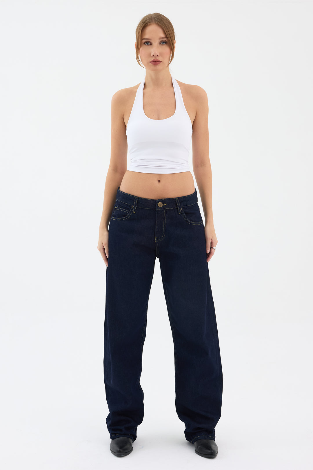 Routines Mid-waist Baggy Jeans 5510