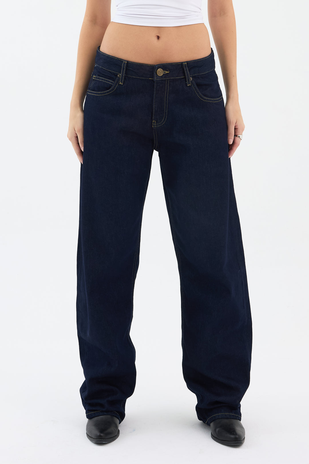 Routines Mid-waist Baggy Jeans 5510