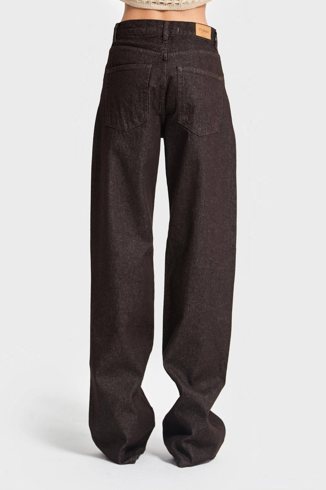 Routines Straight Leg Jeans - Dark Brown 4227 Jeans Routines Fashion