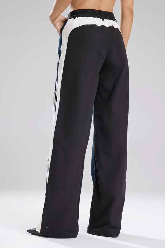 Routines Striped Denim Straight Pants - Black 1727 (PRE-ORDER) Pants Routines Fashion